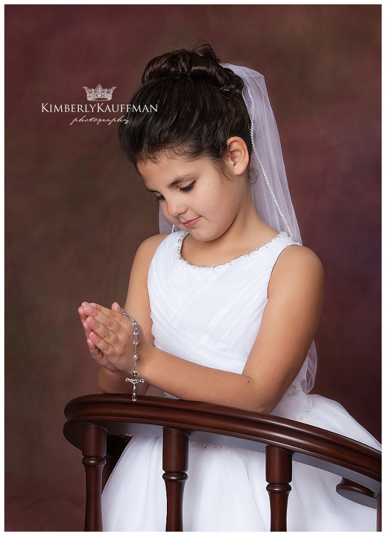 Ava’s First Communion – Bucks County Holy Communion photographer ...